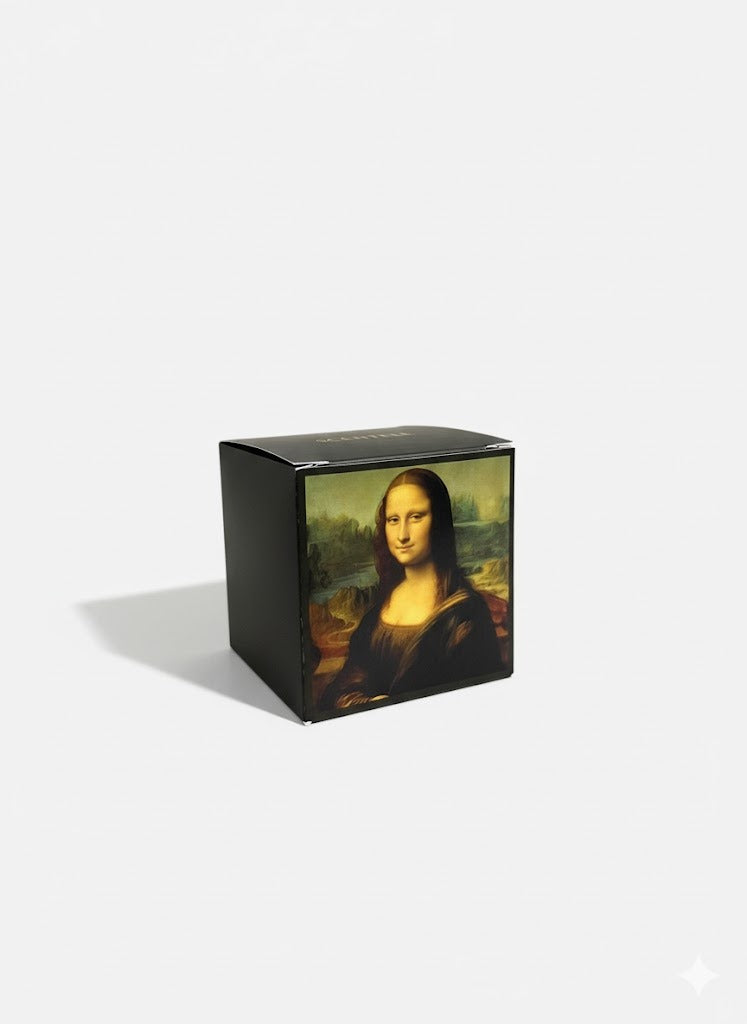 Monalisa (Da Vinci) — Vela aromática de Bergamota & Âmbar | Scentele