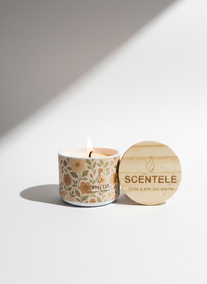 Flores do Mistério - Vela aromática de Patchouli Mistério | Scentele