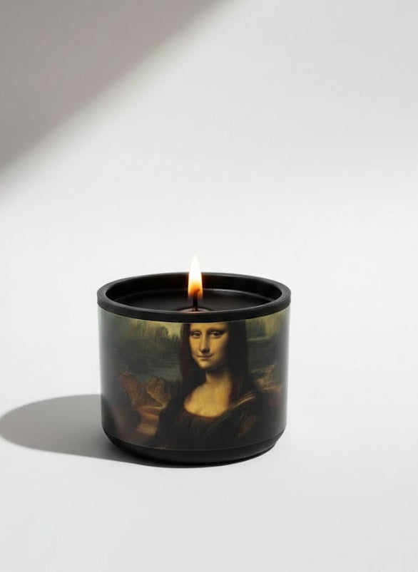 Vela Aromática Monalisa — Inspirada em Leonardo Da Vinci | Scentele